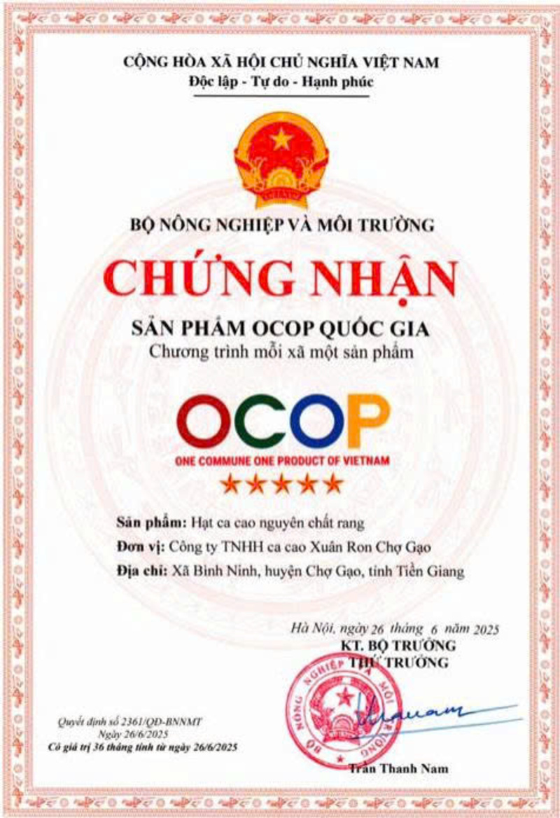 Chứng nhận